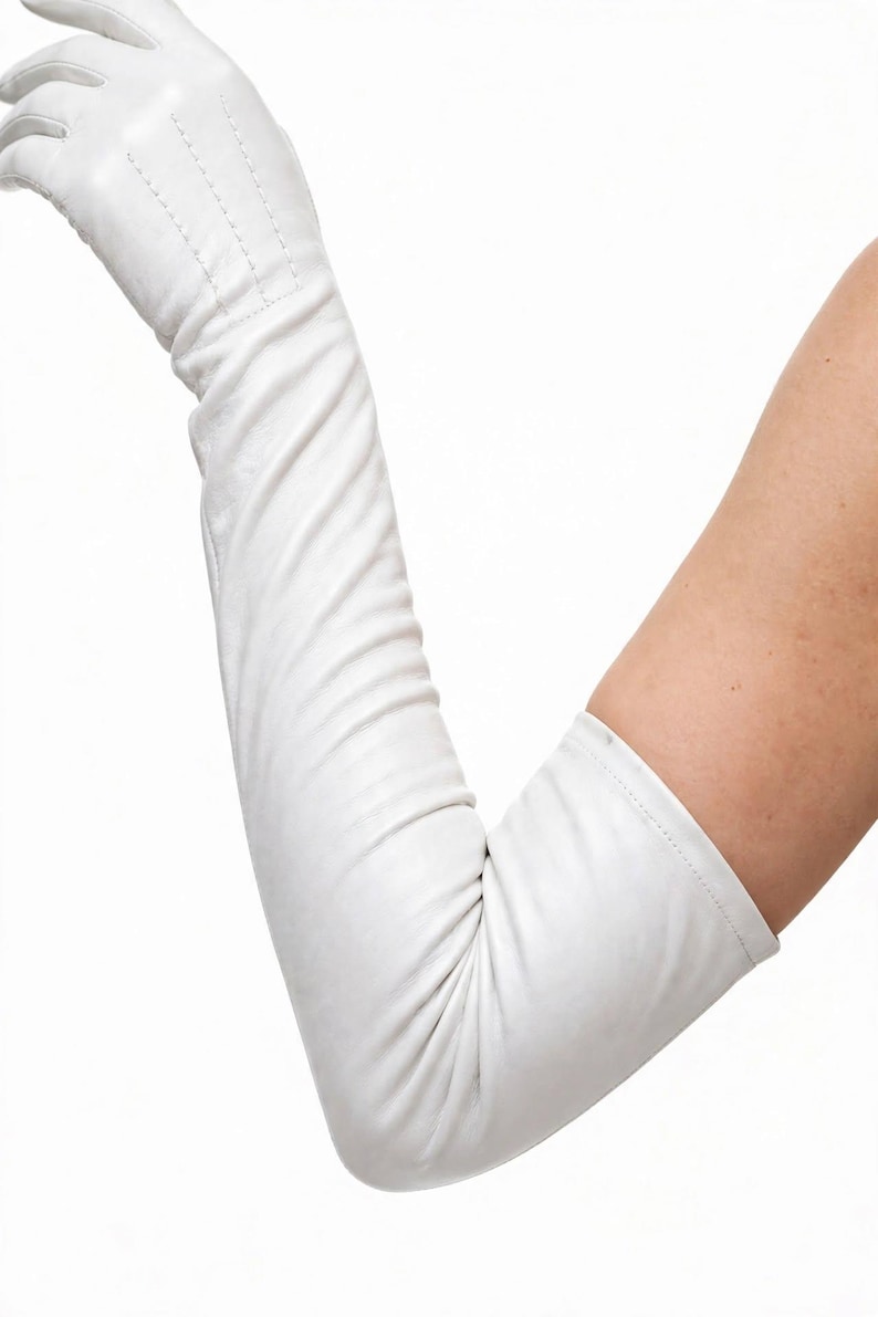 Women’s Sheep Leather Opera Gloves | Long Evening Gloves